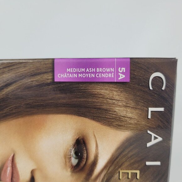 Clairol Age Defy 5A Medium Ash Brown Hair Color Radiant Youthful Color - Picture 2 of 2